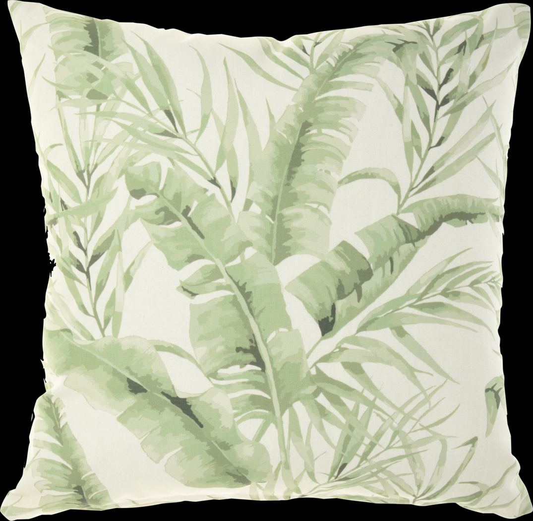 Malon Green Indoor/Outdoor Accent Pillow - Thumbnail - Image 1