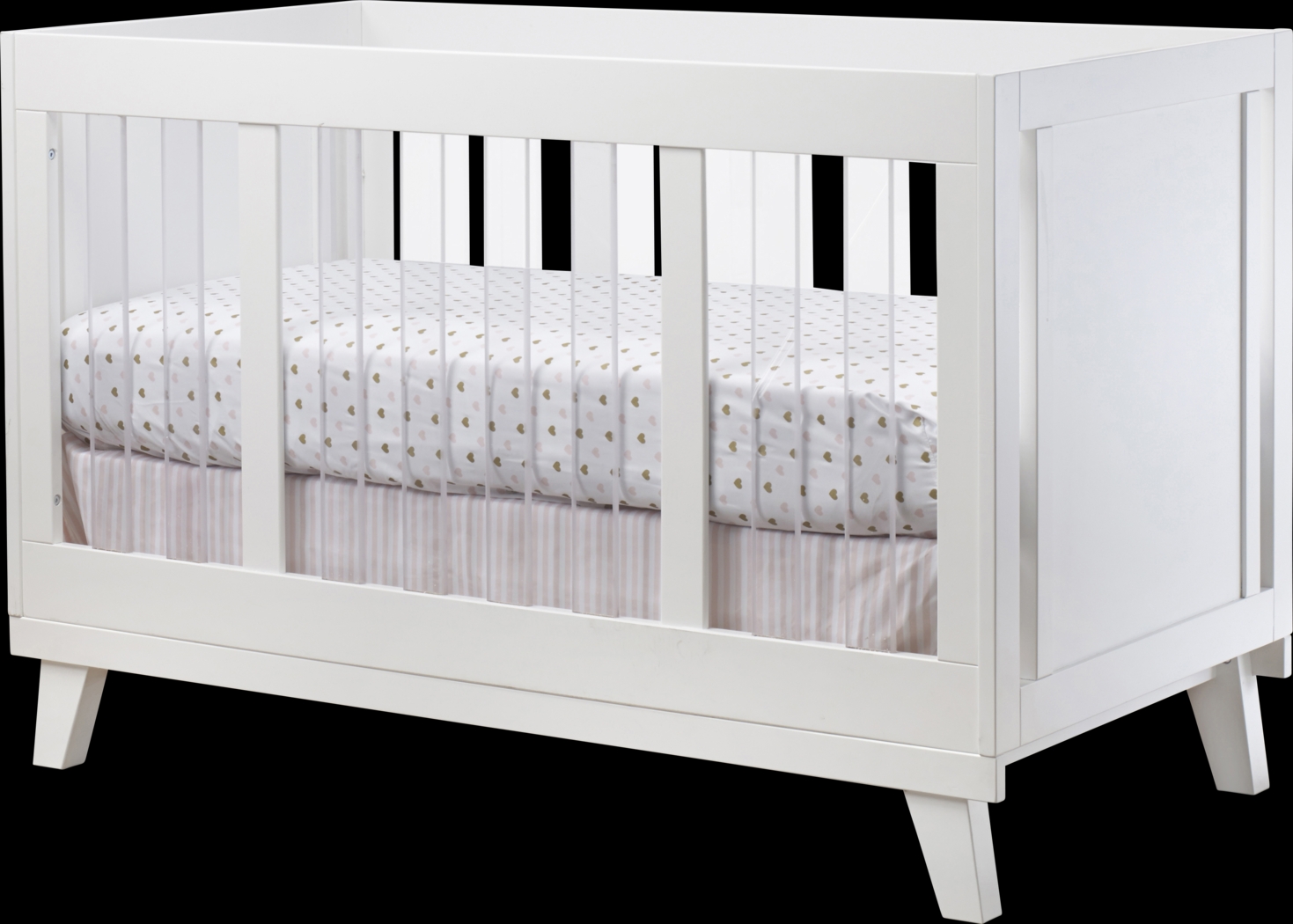 Malou White Crib - Thumbnail - Image 1