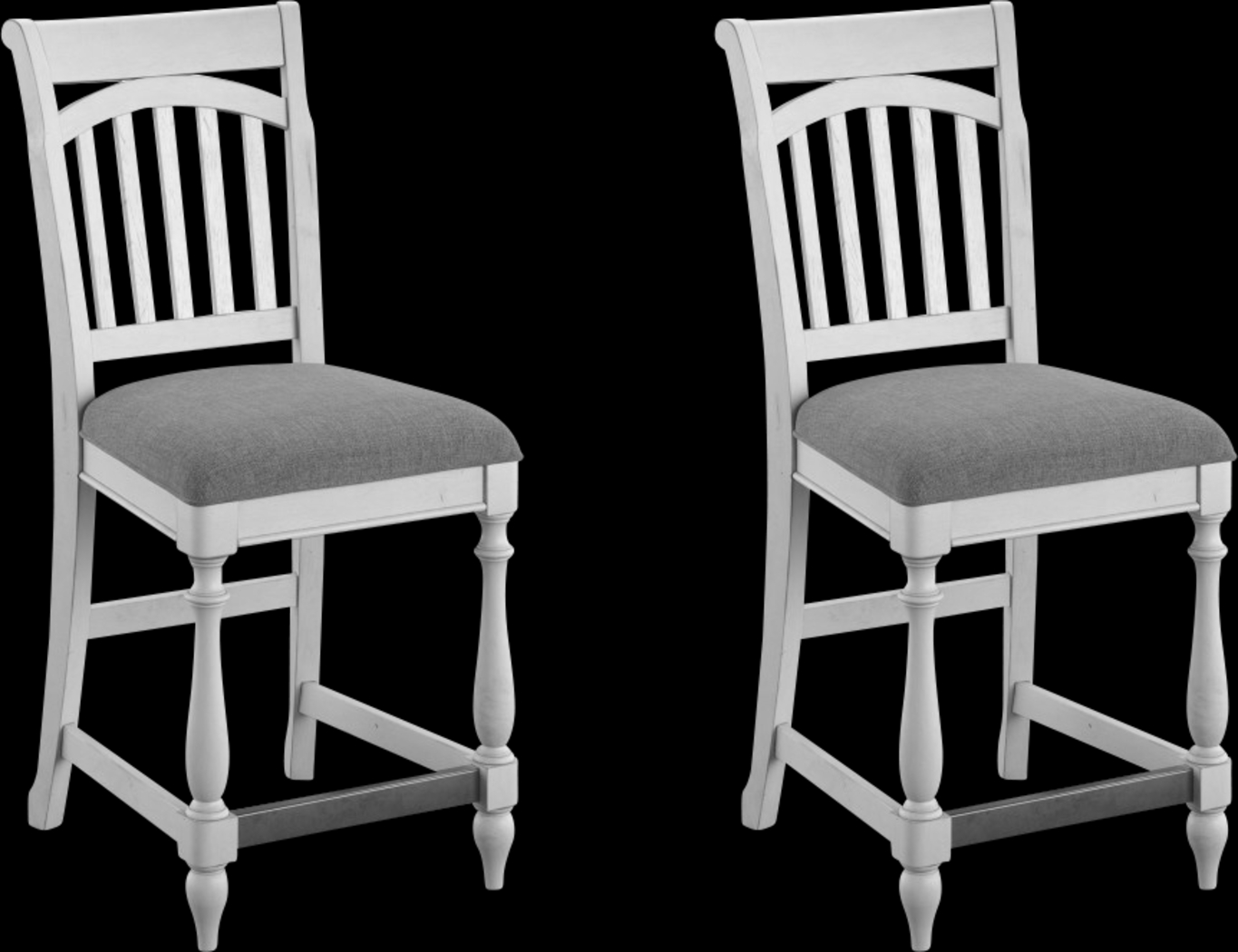 Malstorm Gray Chair Set of 2 - Thumbnail - Image 1