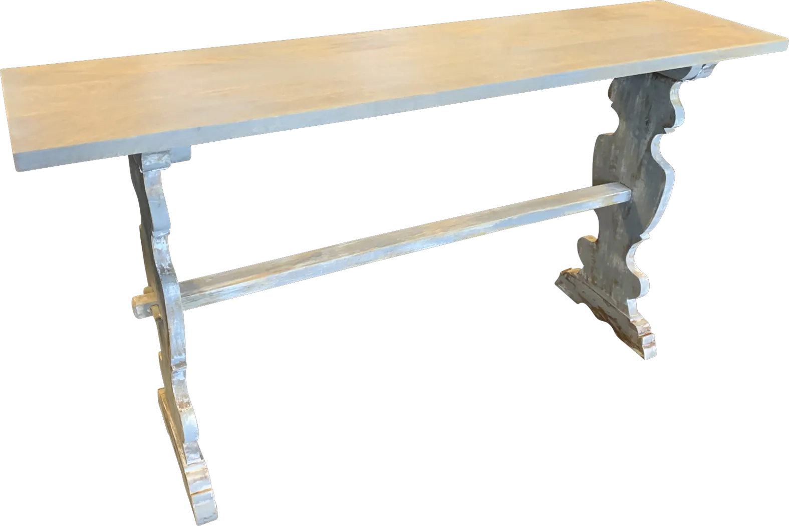 Maltby Gray Sofa Table - Thumbnail - Image 1
