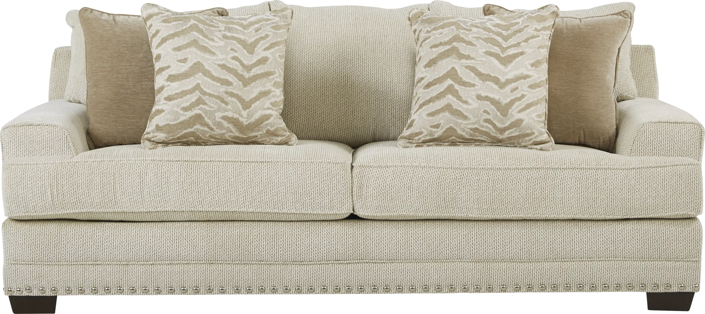 Malvern Beige 2 Pc Living Room - Thumbnail - Image 2