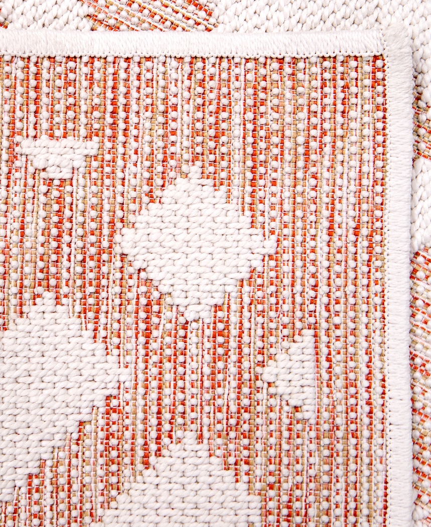 Malverne Orange 5'3 x 7'6 Rug - Thumbnail - Image 5