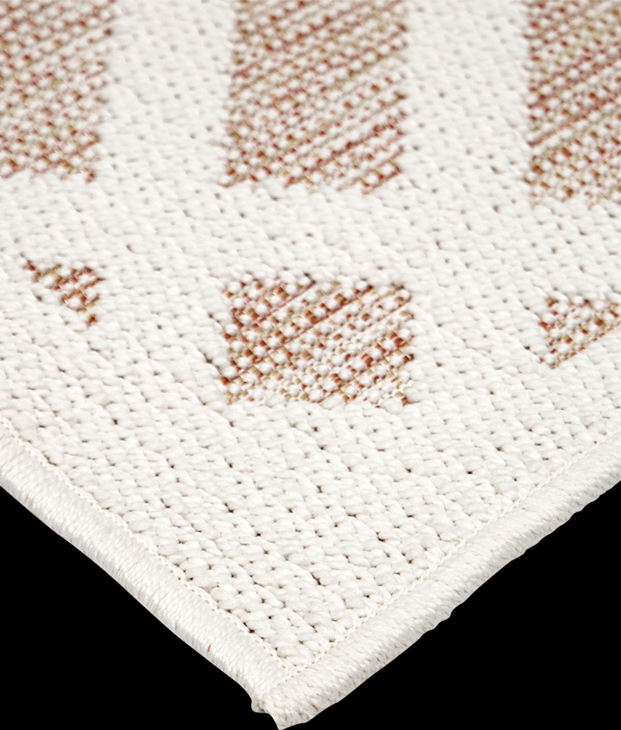 Malverne Orange 5'3 x 7'6 Rug - Thumbnail - Image 6