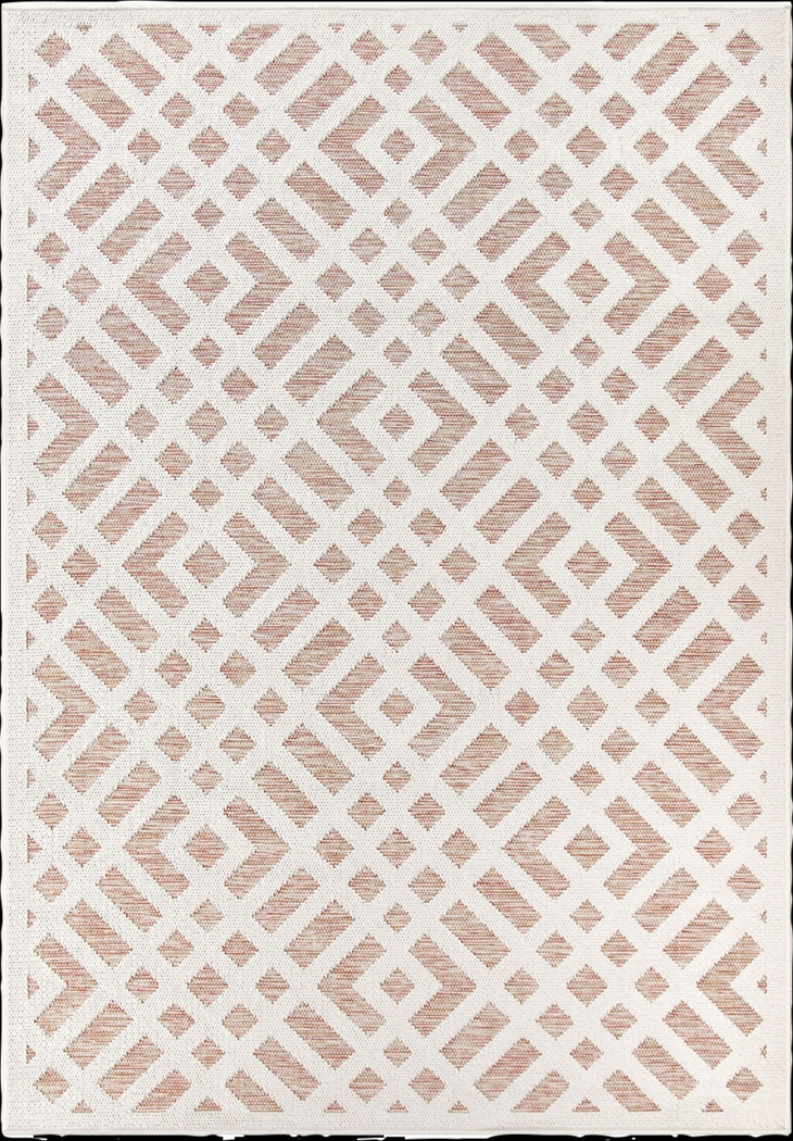 Malverne Orange 5'3 x 7'6 Rug - Thumbnail - Image 1