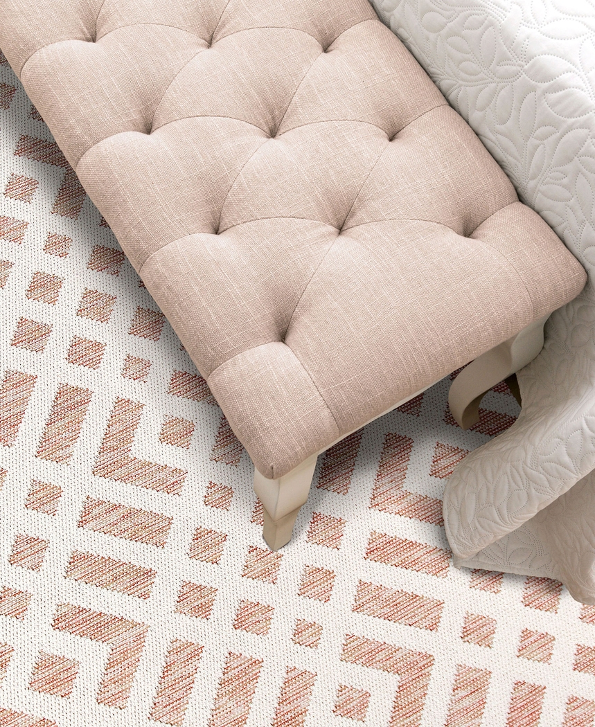 Malverne Orange 7'10 x 10'10 Rug - Thumbnail - Image 3