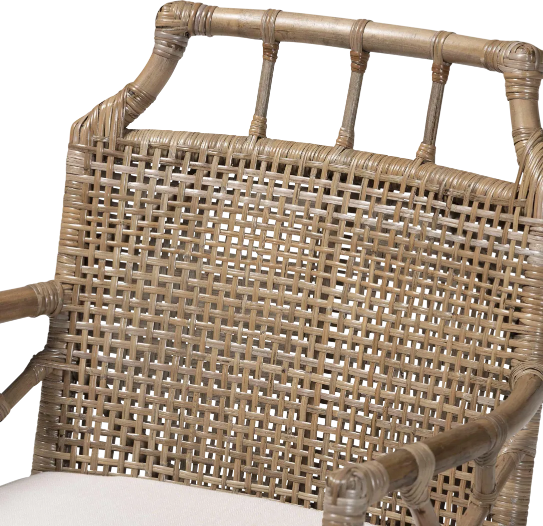 Mamomer Brown Arm Chair, Set of 2 - Thumbnail - Image 4