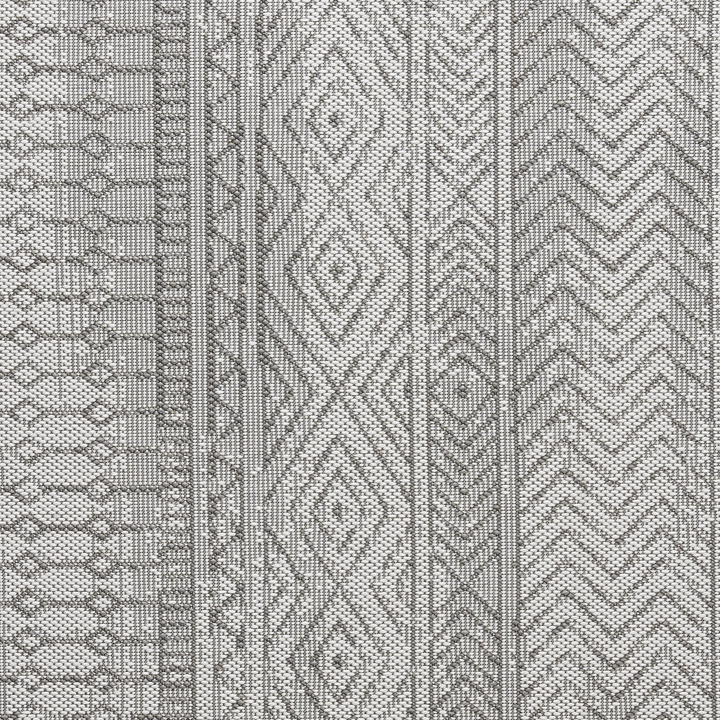 Manar Gray 5'3 x 7'3 Indoor/Outdoor Rug - Thumbnail - Image 8