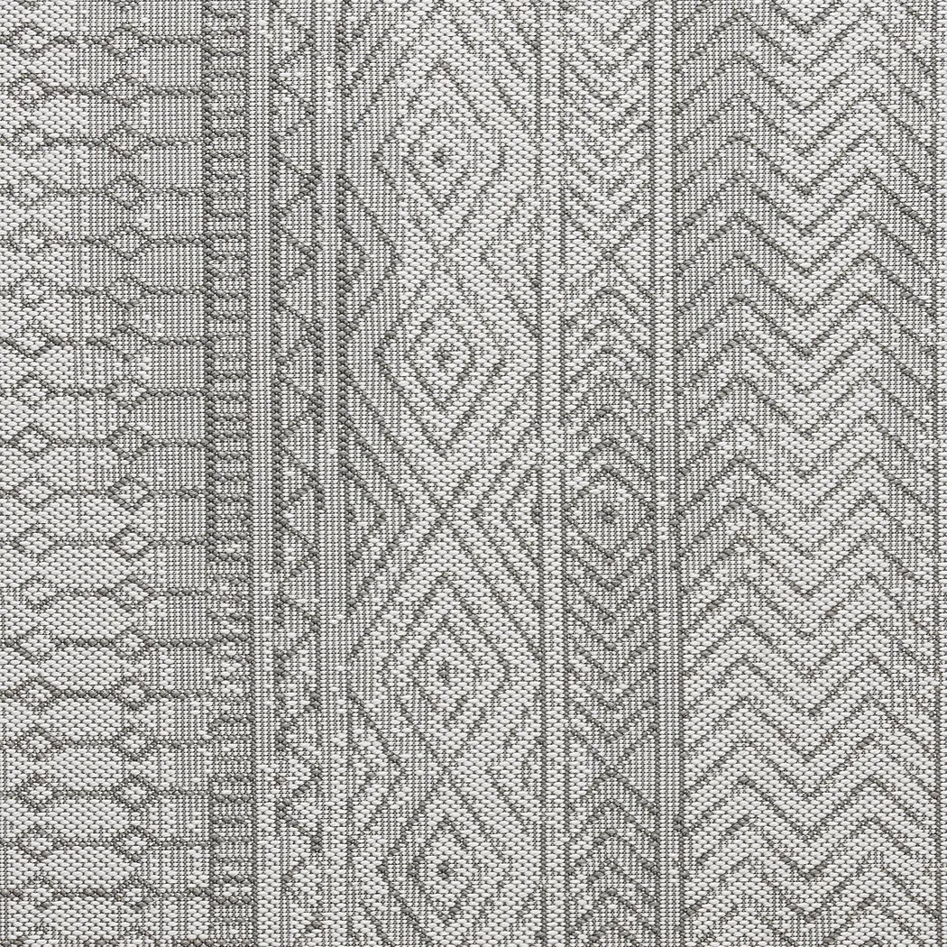 Manar Gray 7'10 x 9'10 Indoor/Outdoor Rug - Thumbnail - Image 8