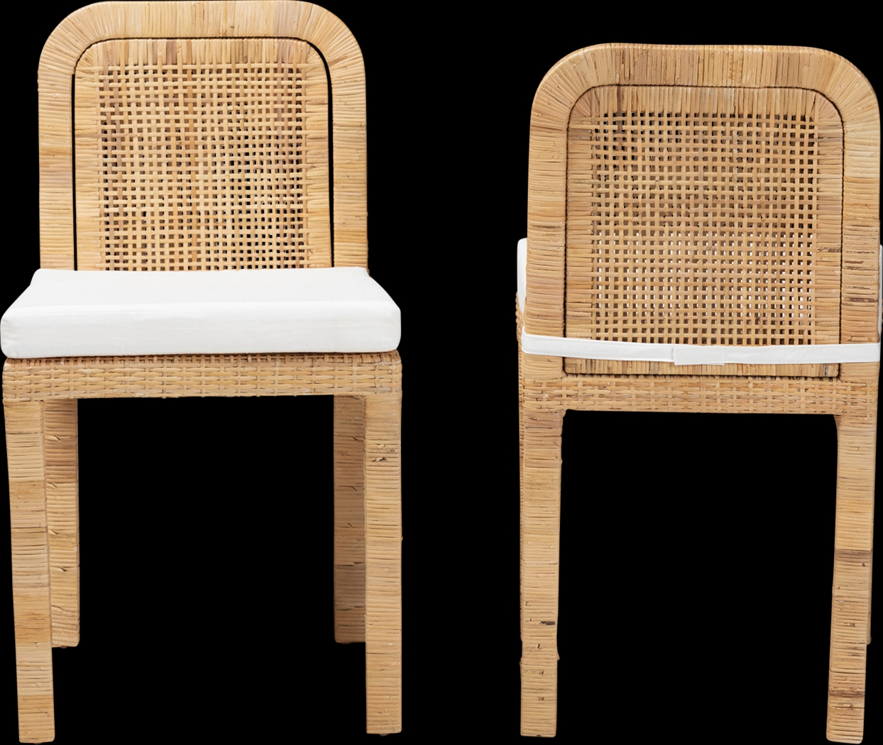 Manassas Natural Dining Chair, Set of 2 - Thumbnail - Image 4