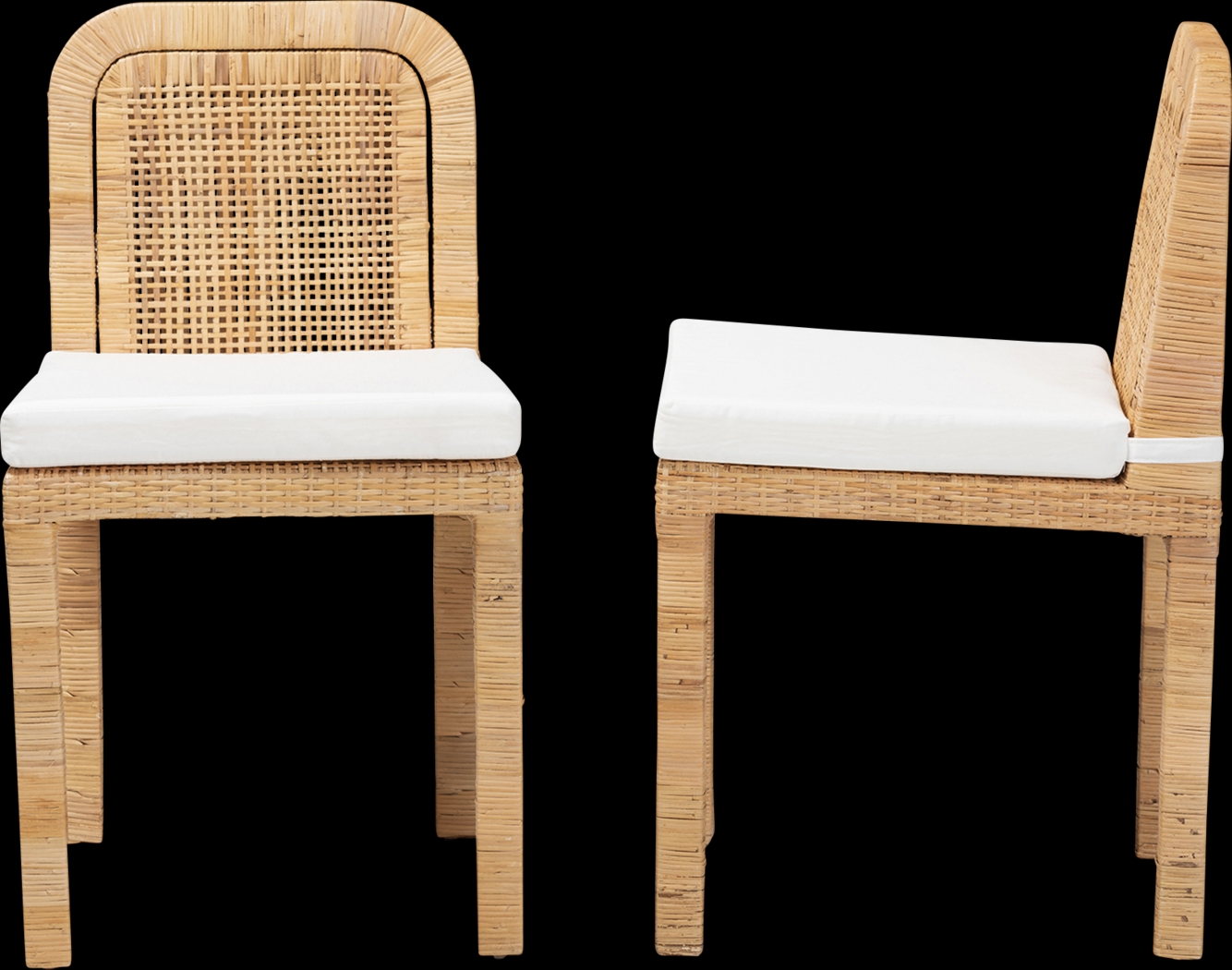 Manassas Natural Dining Chair, Set of 2 - Thumbnail - Image 5