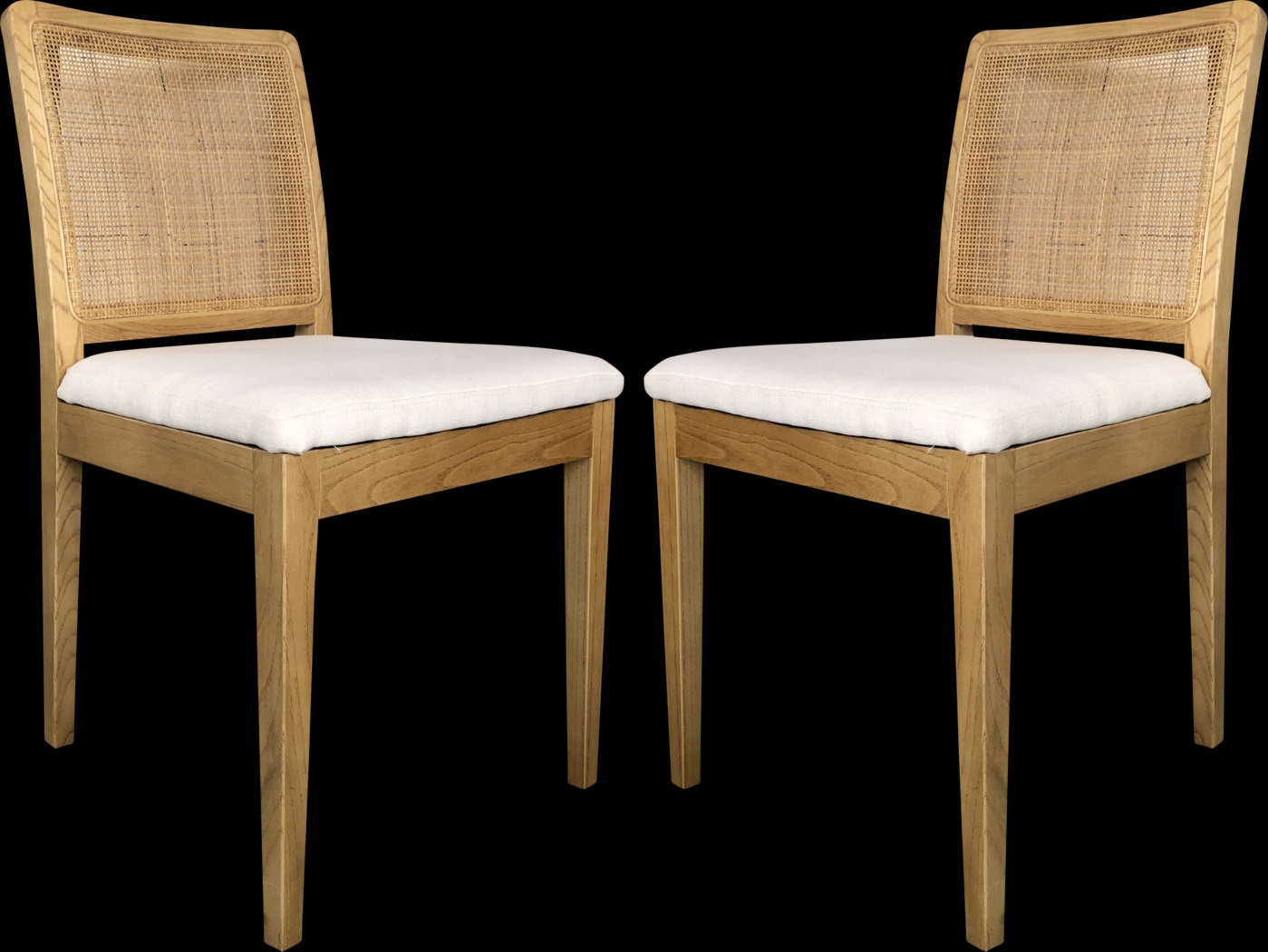 Manatel Natural Dining Chair, Set of 2 - Thumbnail - Image 1