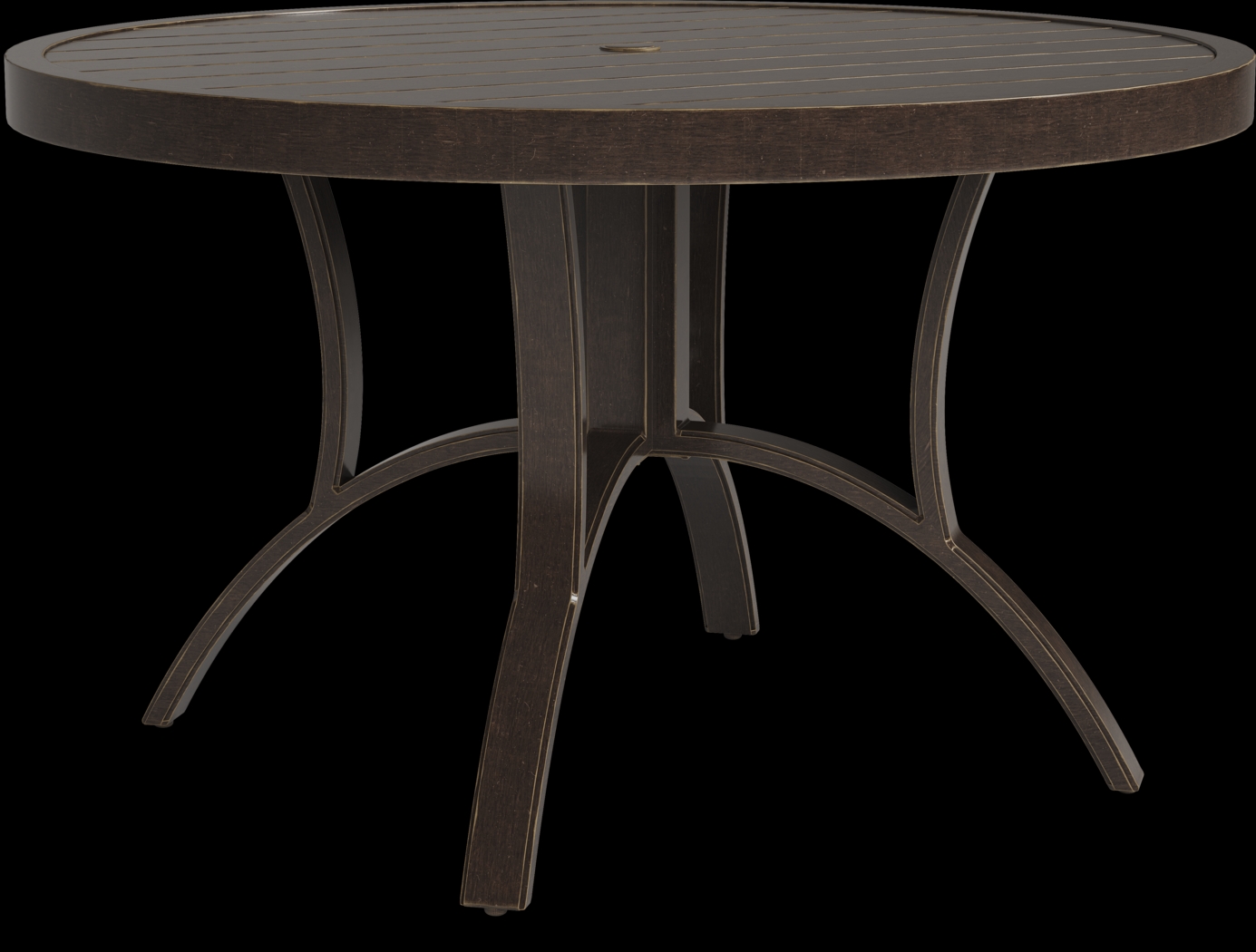 Manchester Hill Antique Bronze 48 in. Round Outdoor Dining Table - Thumbnail - Image 1