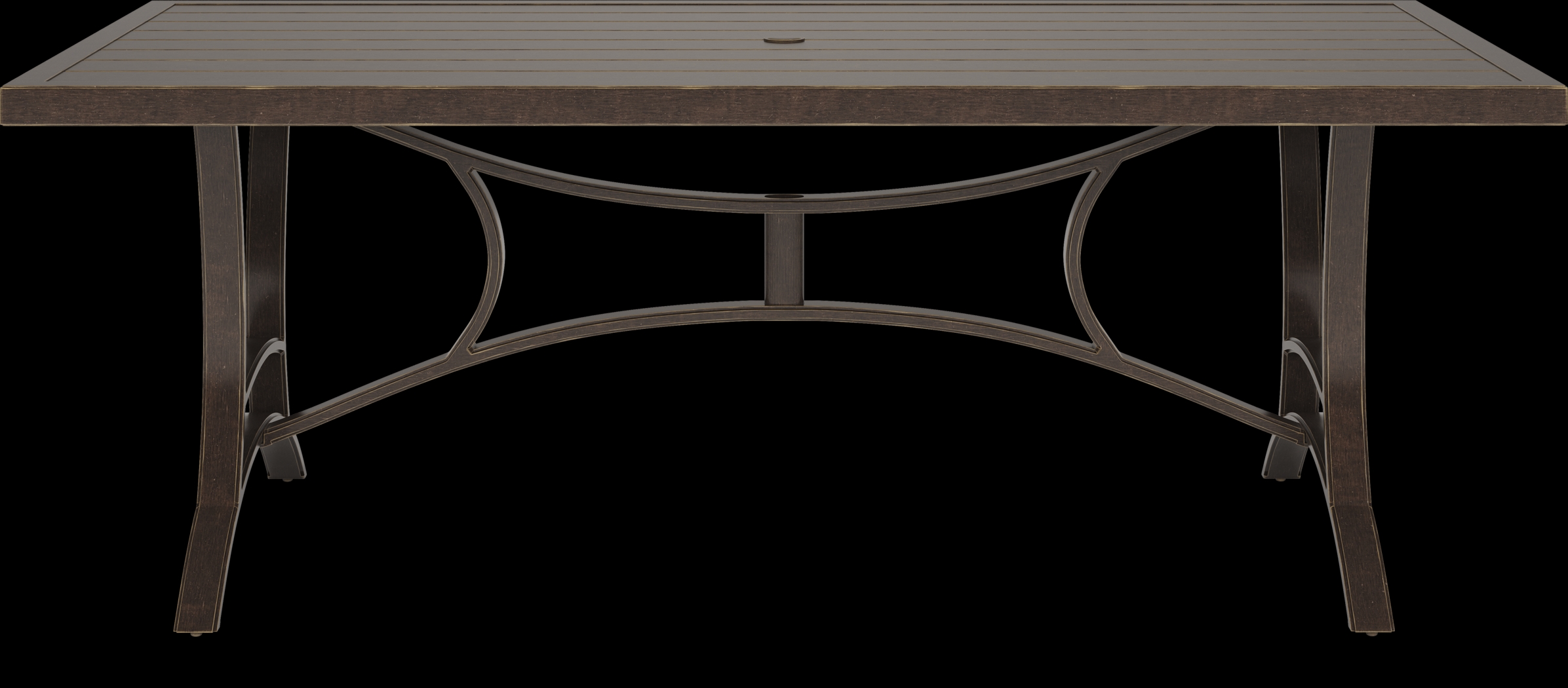 Manchester Hill Antique Bronze 5 Pc Rectangle Outdoor Dining Set - Thumbnail - Image 3