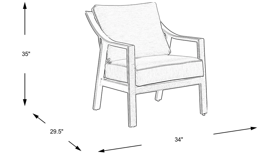 Dimension Image. Please refer to the Dimension Tab on this page for dimension details.
