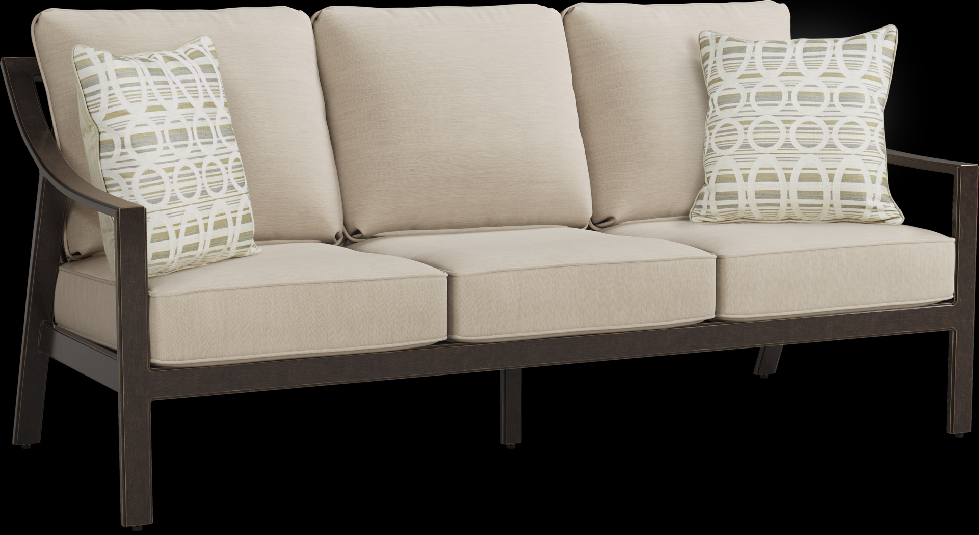 Manchester Hill Antique Bronze 6 Pc Outdoor Seating Set - Thumbnail - Image 2