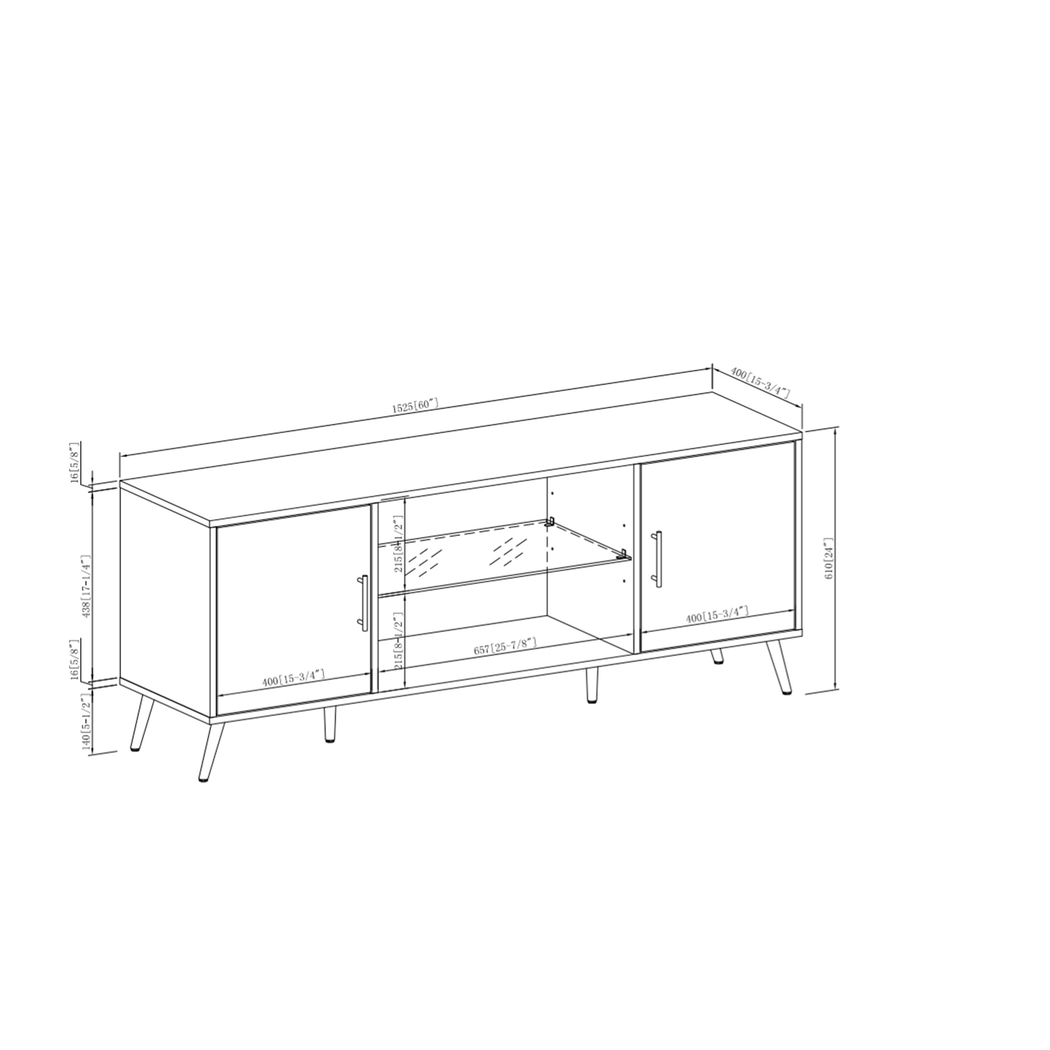 Manderville Birch 60 in. Console - Thumbnail - Image 6