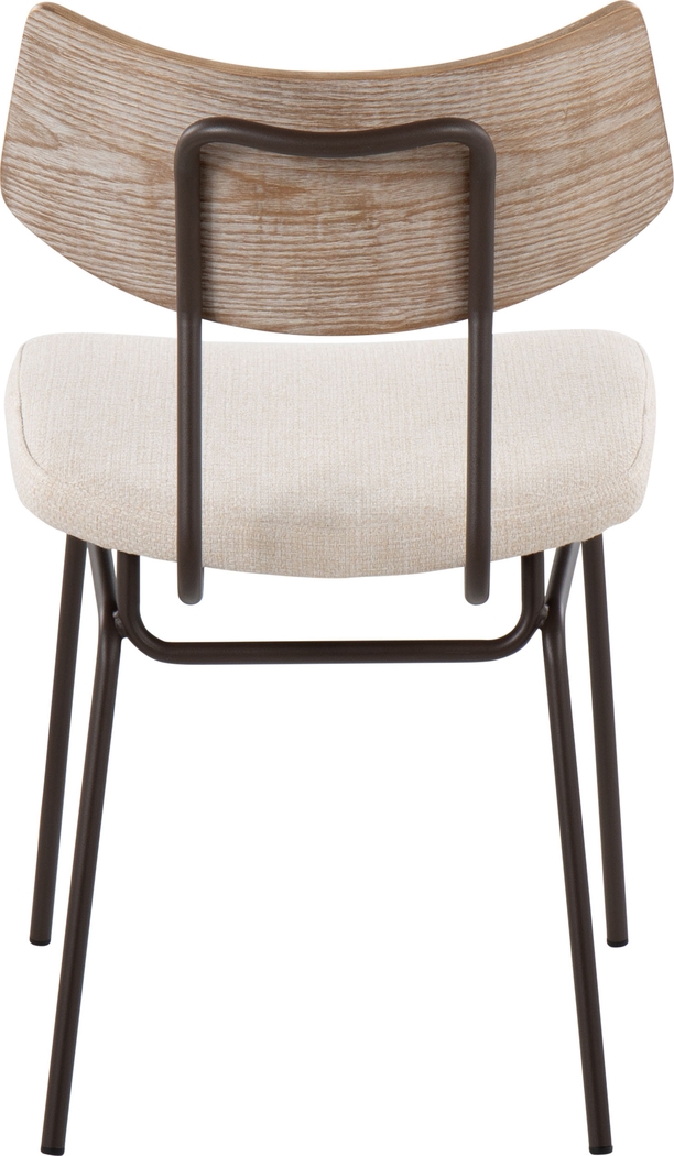 Mandigo Cream Side Chair Set of 2 - Thumbnail - Image 5