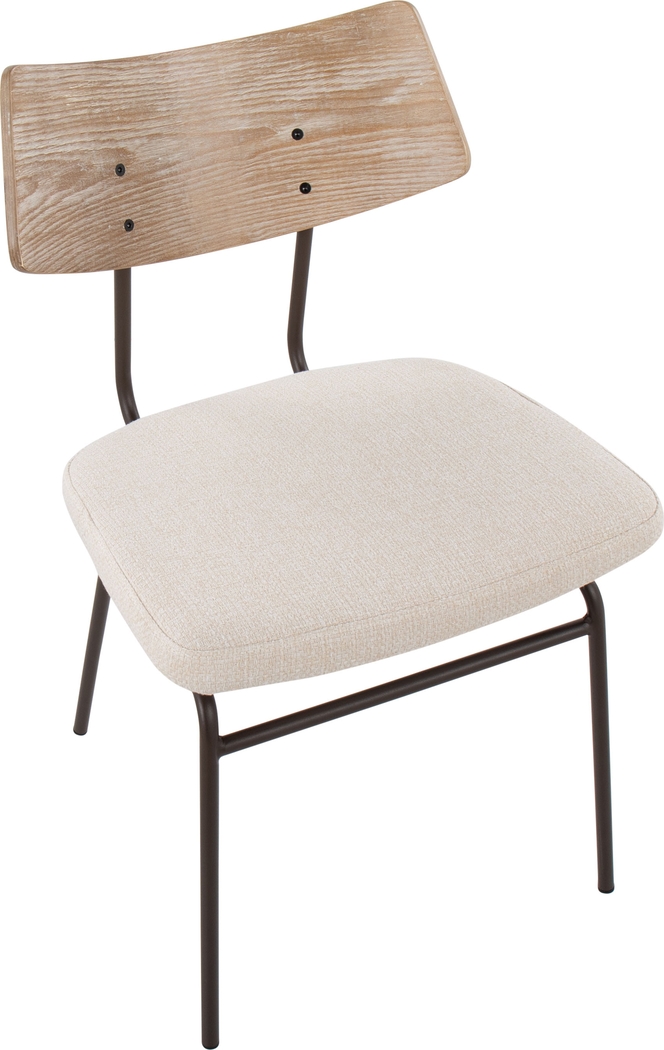 Mandigo Cream Side Chair Set of 2 - Thumbnail - Image 7