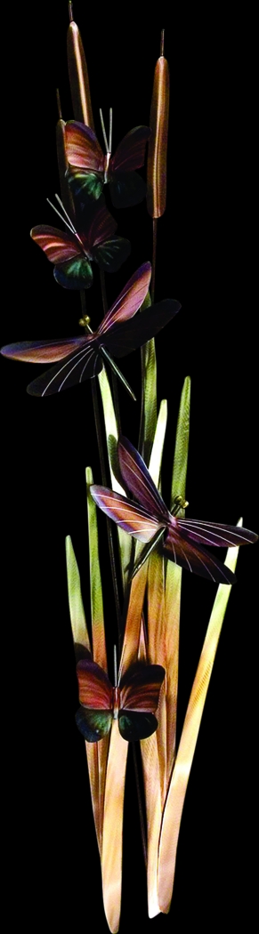 Mandith I Brown Indoor/Outdoor Wall Art - Thumbnail - Image 1