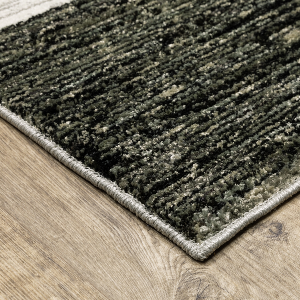 Mandla Charcoal 5'3 x 7'6 Rug - Thumbnail - Image 3