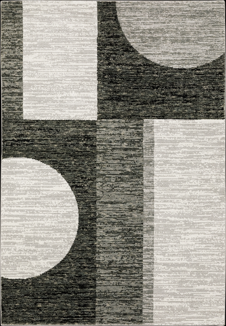 Mandla Charcoal 6'7 x 9'6 Rug - Thumbnail - Image 1