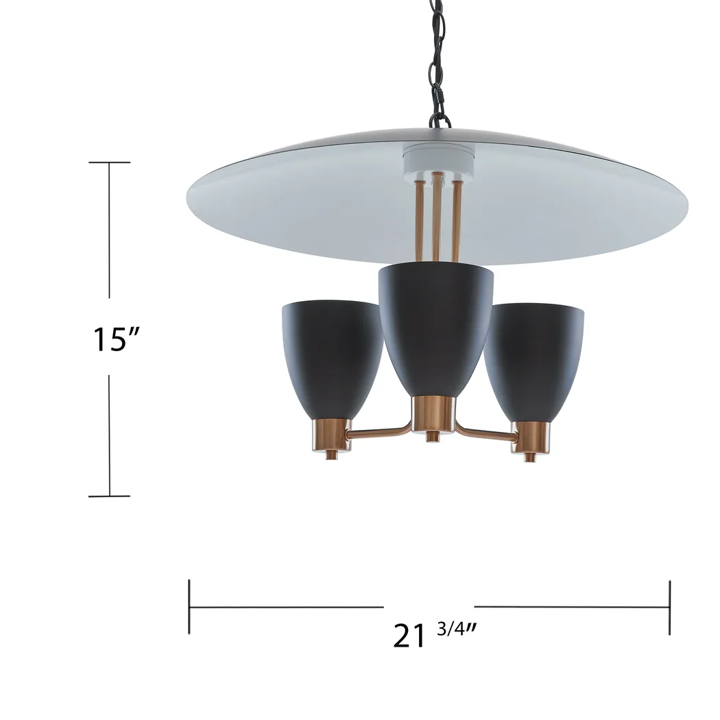 Mandy Avenue Black Chandelier - Thumbnail - Image 7