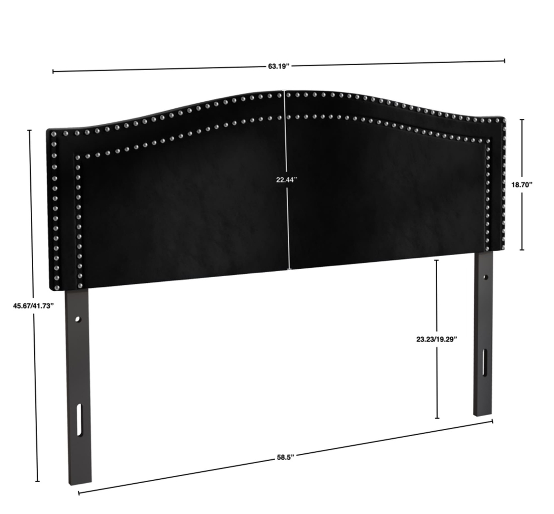 Maness Black Queen Headboard - Thumbnail - Image 4