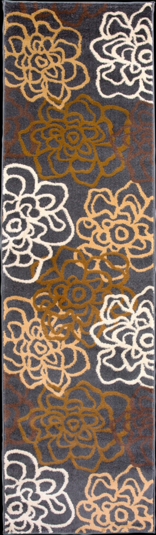Mangal Brown 2' x 7'2 Runner Rug - Thumbnail - Image 1