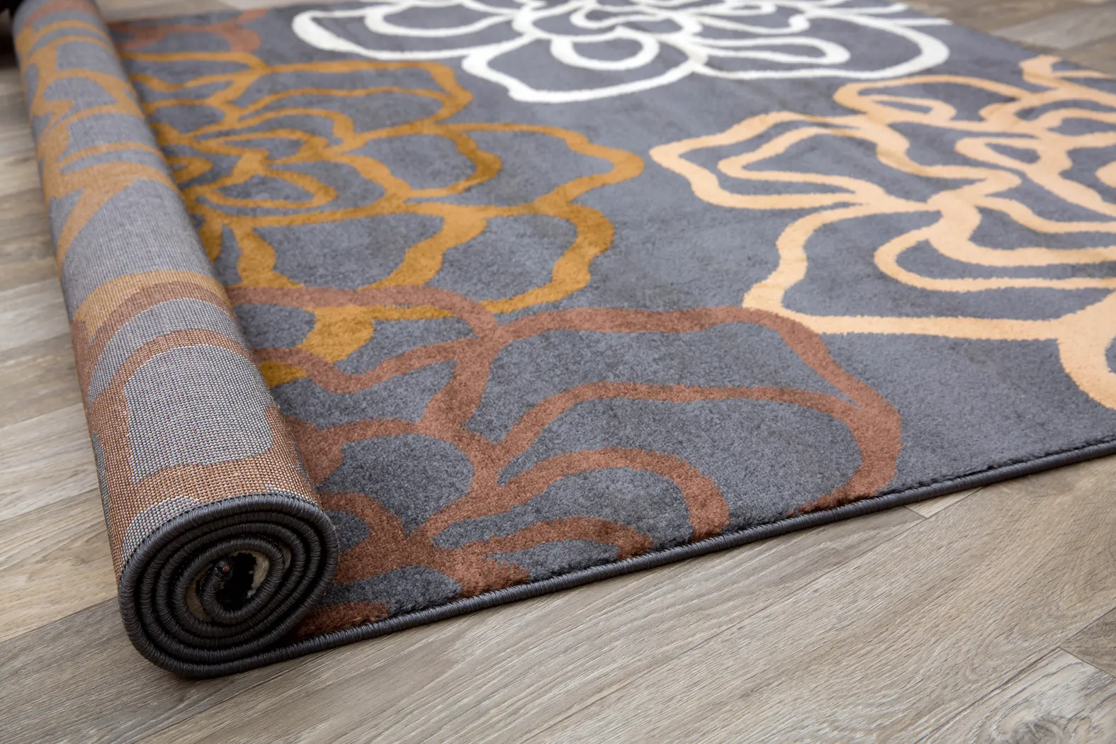 Mangal Brown 7'10 x 10'2 Rug - Thumbnail - Image 2