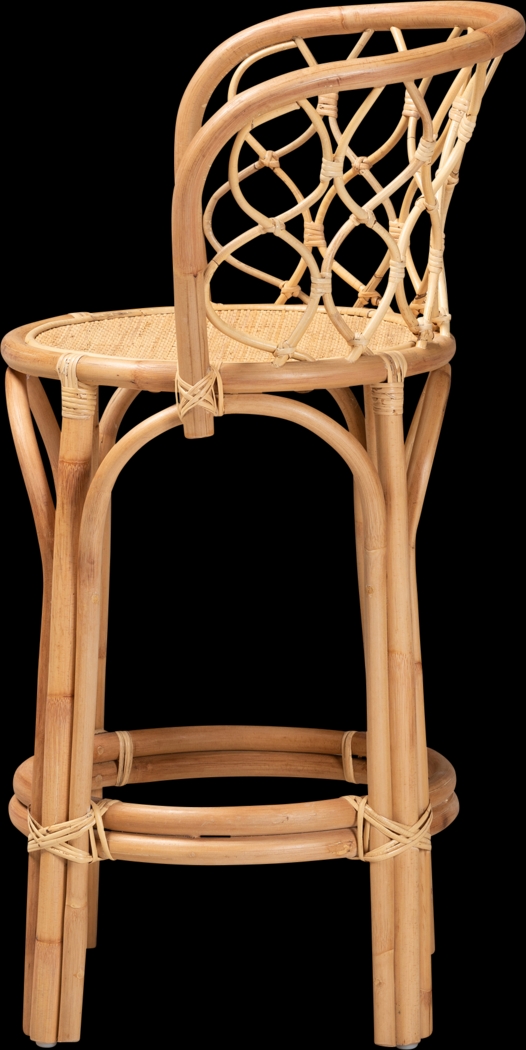 Mangin Brown Counter Height Stool - Thumbnail - Image 3