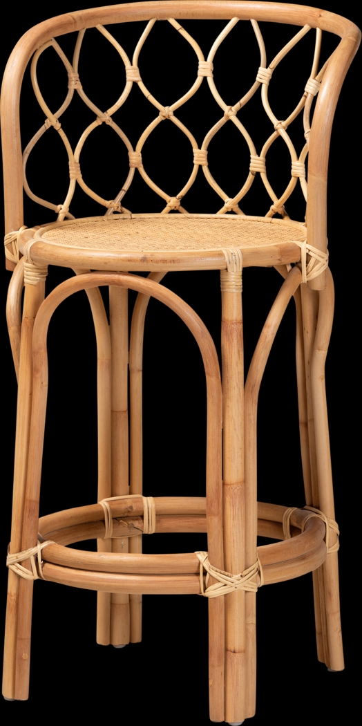 Mangin Brown Counter Height Stool - Thumbnail - Image 1
