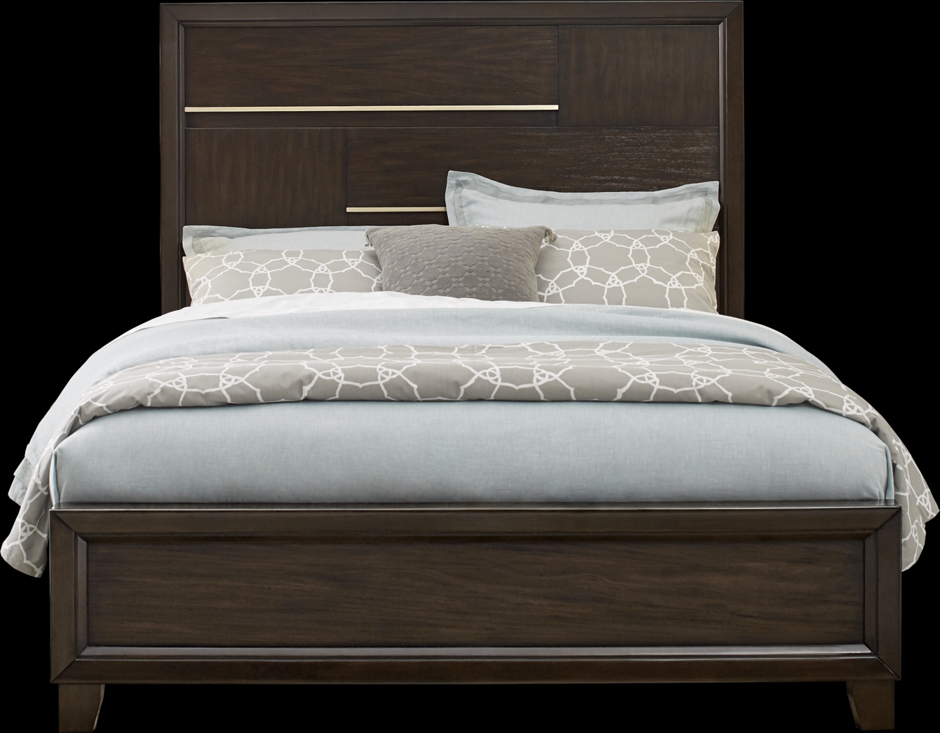 Manhattan Boulevard Espresso 7 Pc Queen Bedroom - Thumbnail - Image 2
