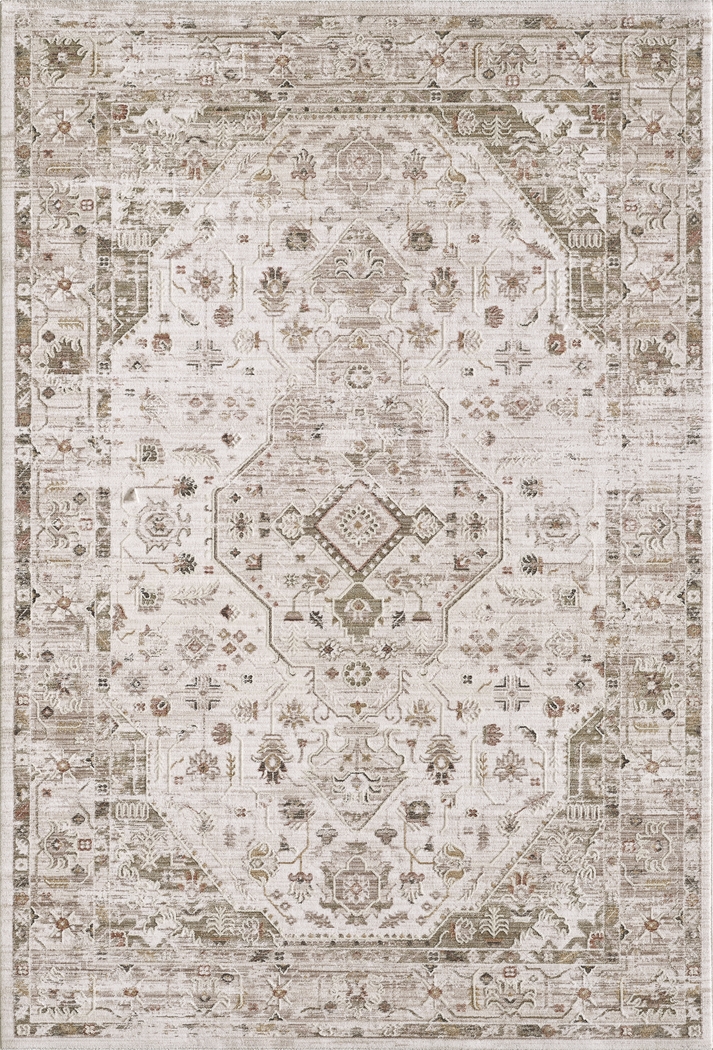Maninola Ivory 5'3 x 7'10 Rug - Thumbnail - Image 1