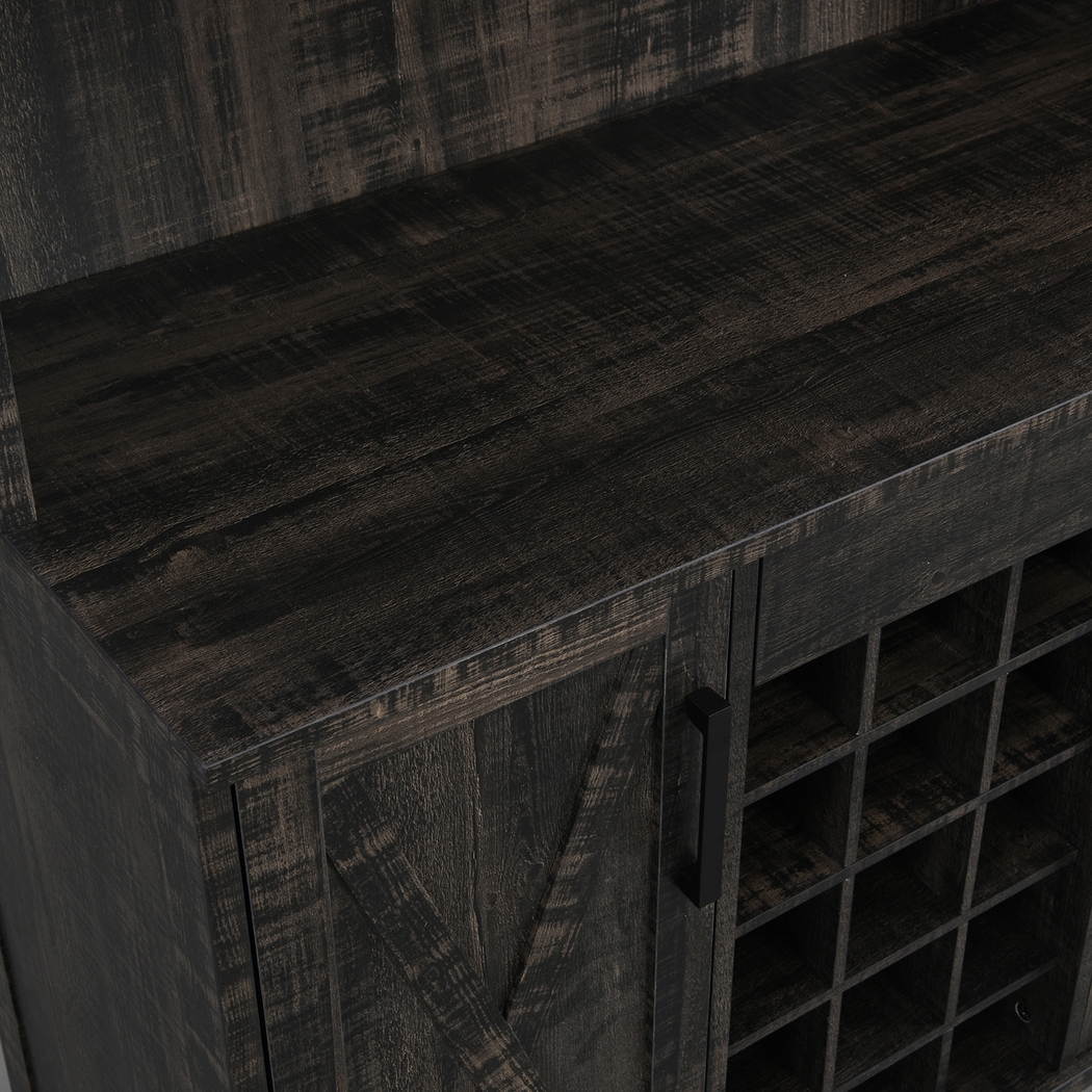 Mankato Charcoal Bar Cabinet - Thumbnail - Image 4