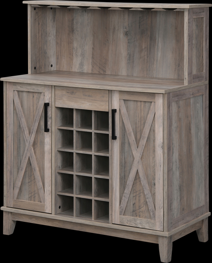 Mankato Gray Bar Cabinet - Thumbnail - Image 3
