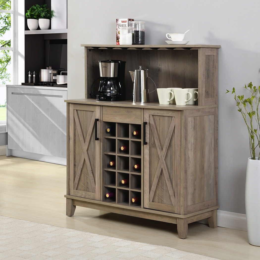 Mankato Gray Bar Cabinet - Thumbnail - Image 7
