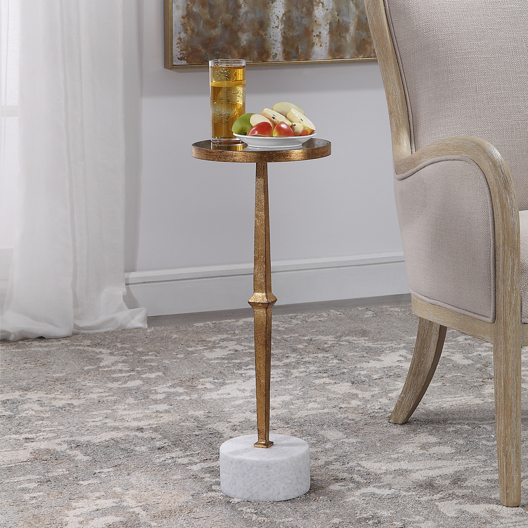 Manndale Gold Accent Table - Thumbnail - Image 2