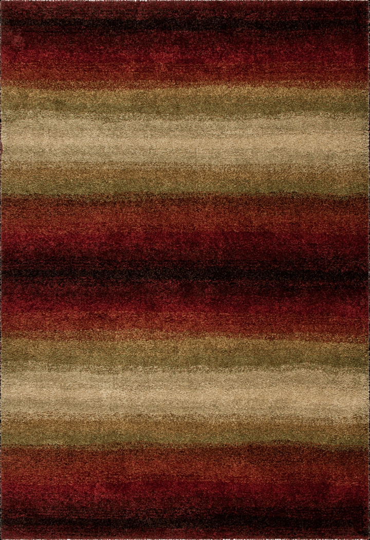 Mannik Red 5'3 x 7'6 Rug - Thumbnail - Image 1