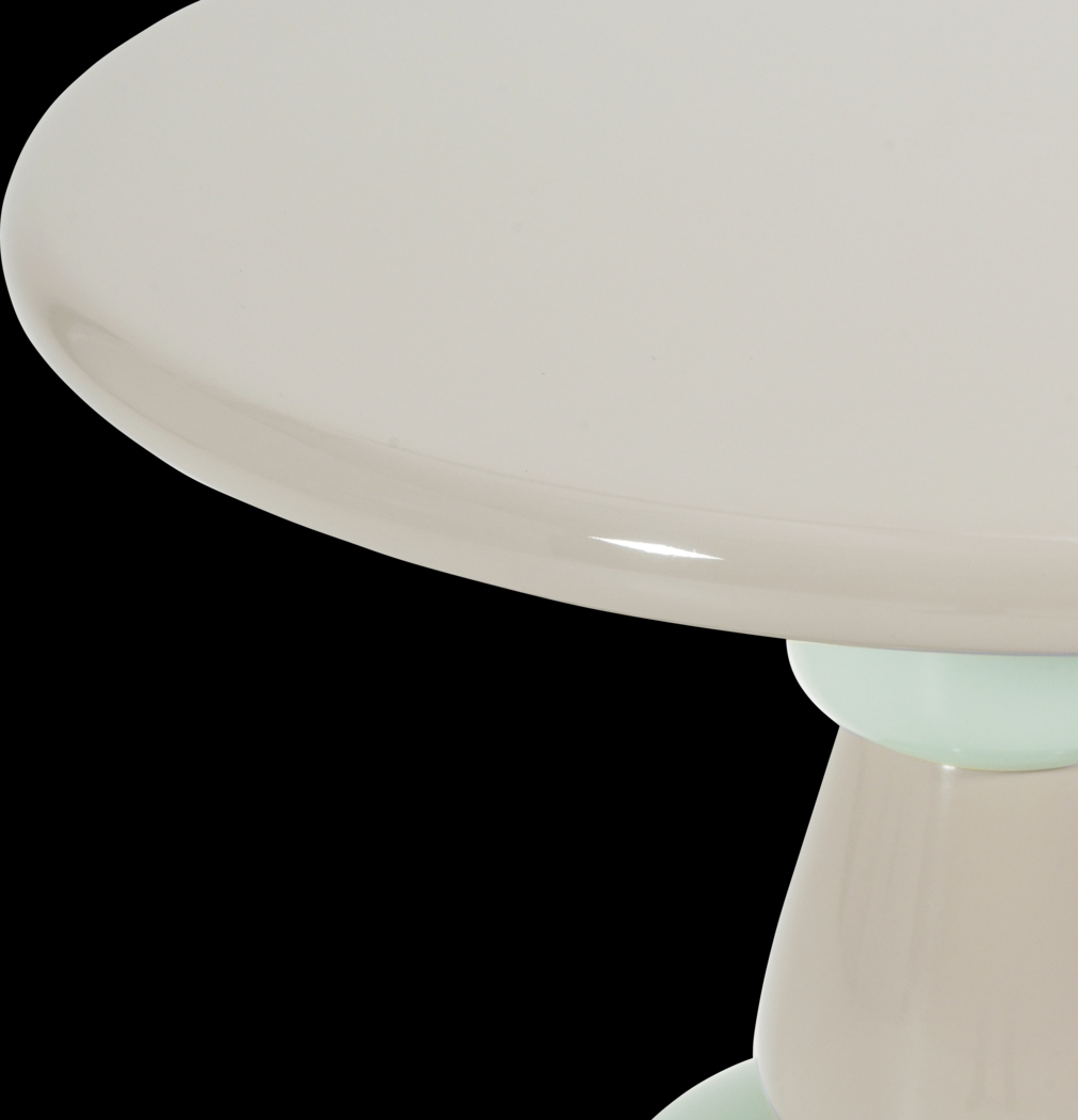 Manomet Cream and Blue End Table - Thumbnail - Image 5