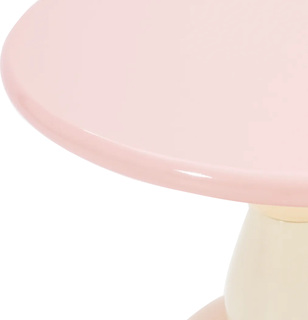 Manomet Pink and Orange End Table - Thumbnail - Image 5