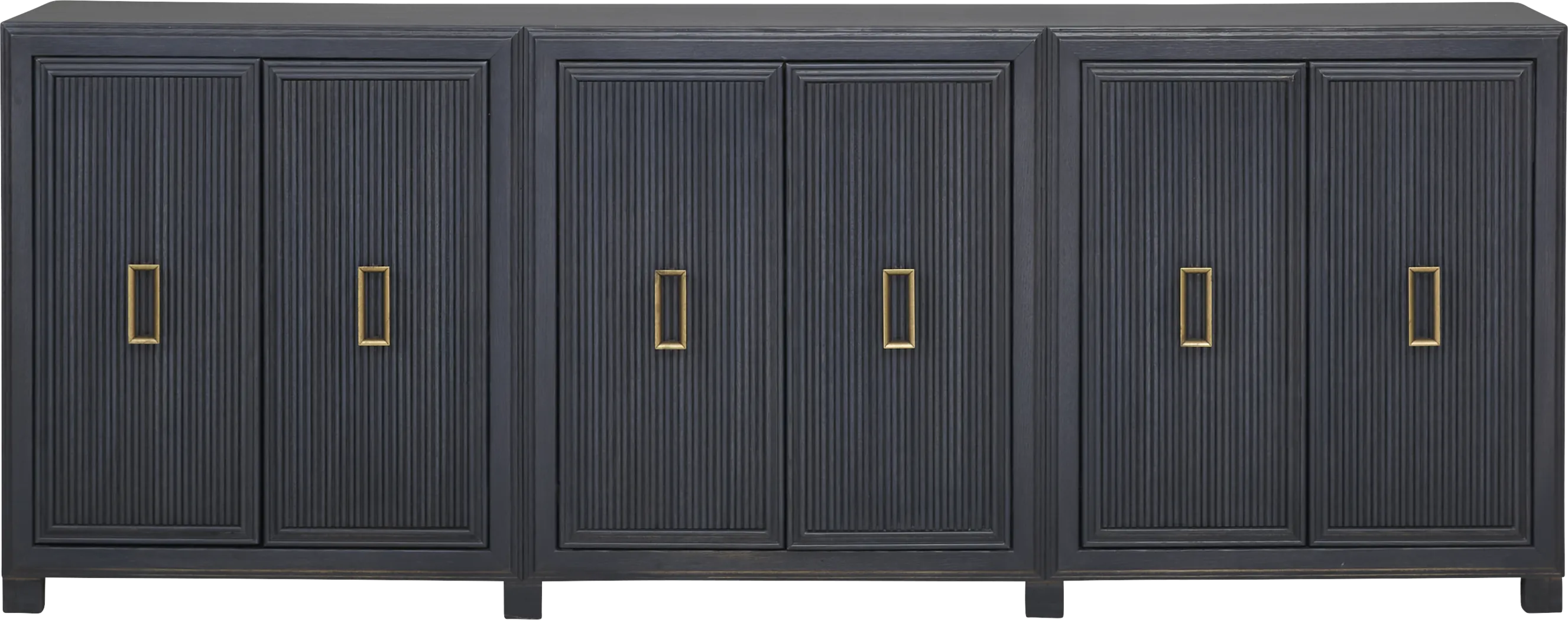 Manor Bridge Blue 83 in. Console - Thumbnail - Image 2