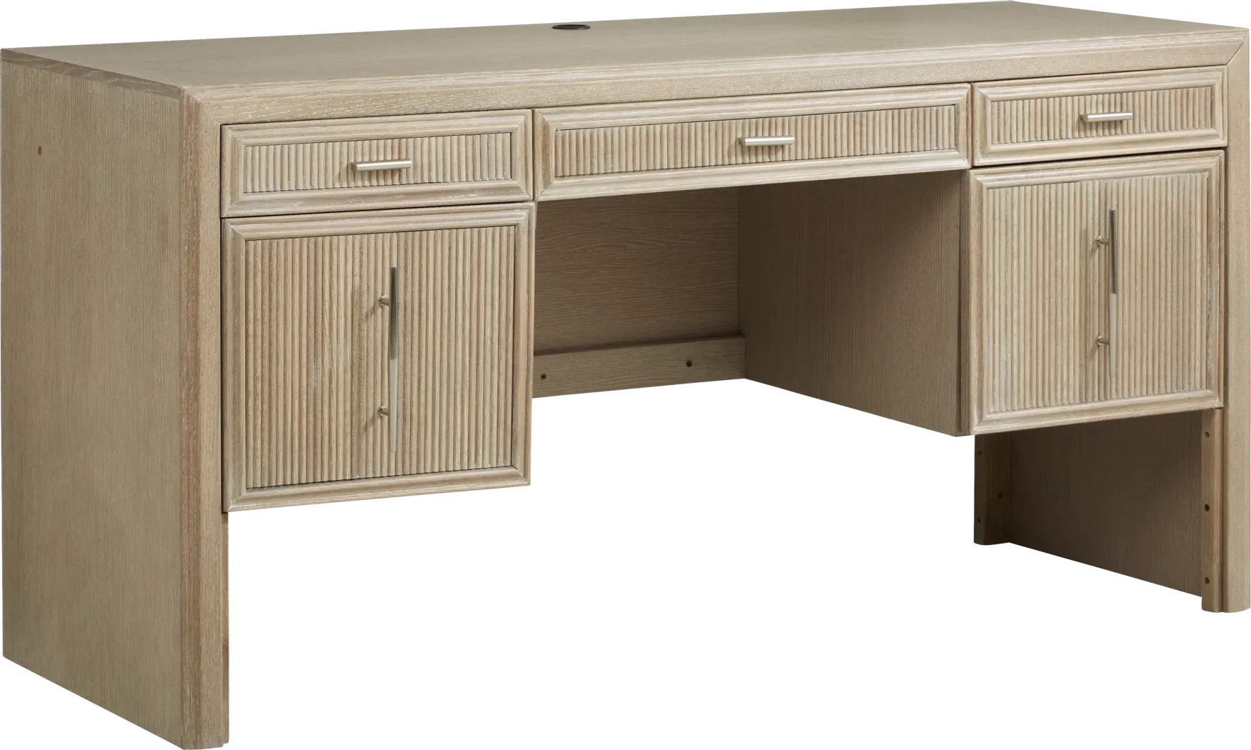 Manor Bridge Taupe Desk - Thumbnail - Image 1