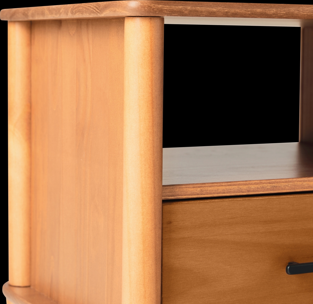 Manorhaven Caramel Nightstand - Thumbnail - Image 4