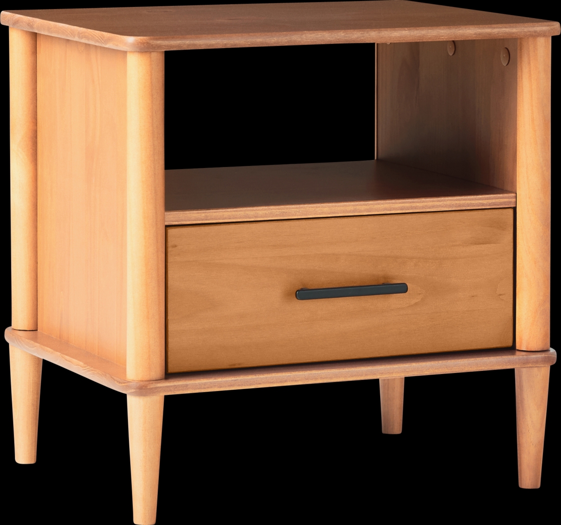 Manorhaven Caramel Nightstand - Thumbnail - Image 1