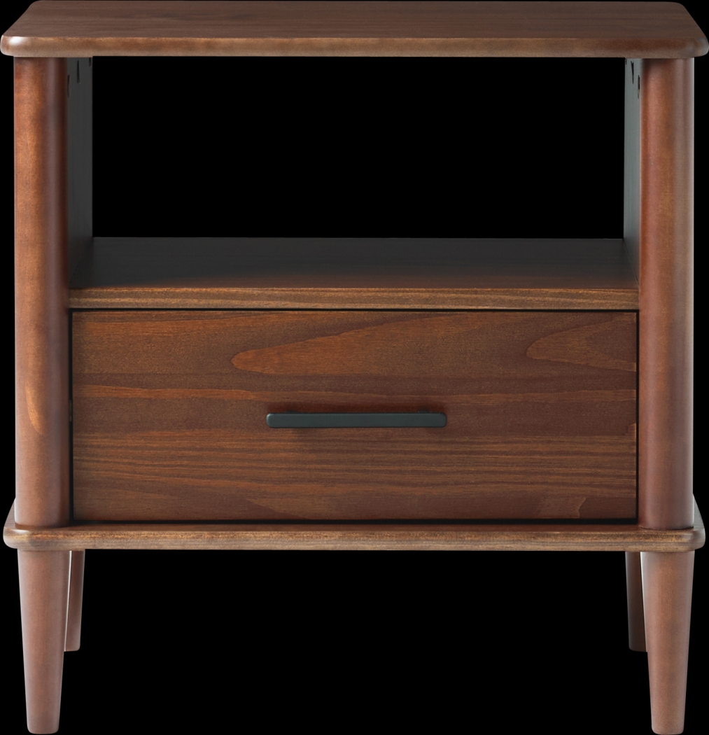 Manorhaven Walnut Nightstand - Thumbnail - Image 5