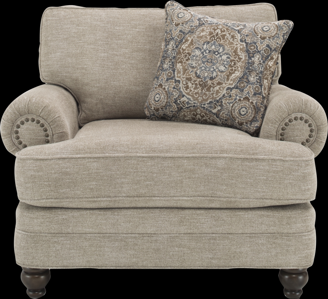 Mansfield Linen Chair - Thumbnail - Image 1