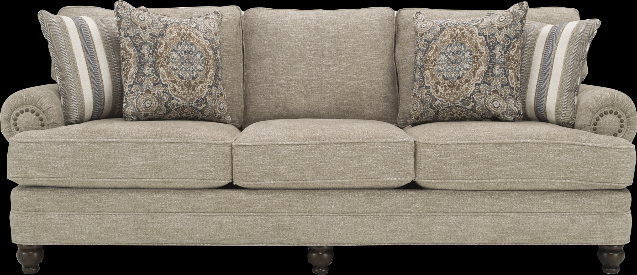 Mansfield Linen Sofa - Thumbnail - Image 1