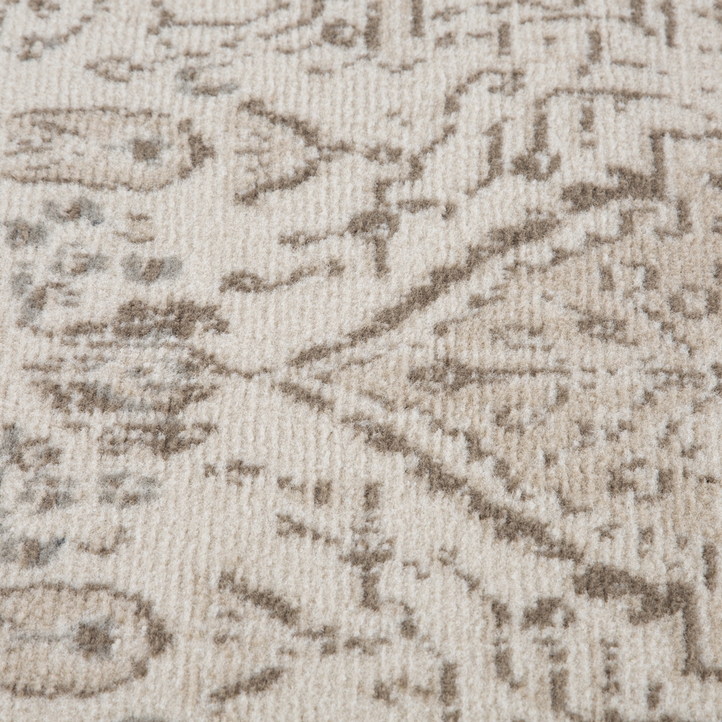 Manslet Cream/Beige 6'7 x 9' Rug - Thumbnail - Image 4