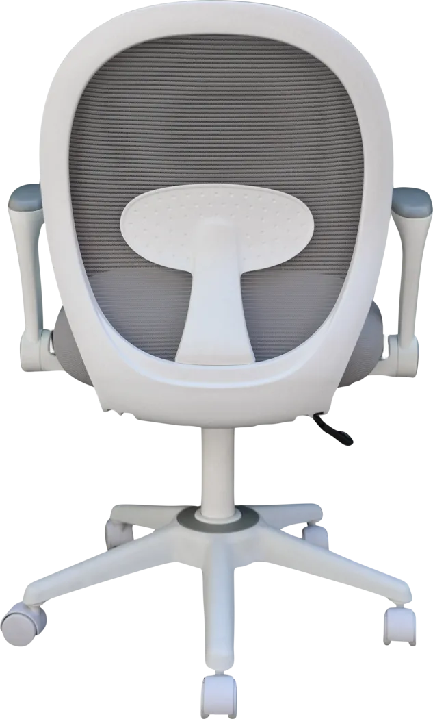 Manso Gray Desk Chair - Thumbnail - Image 4