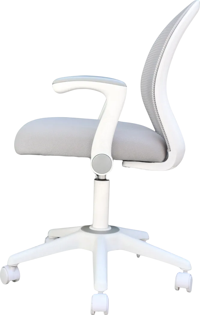 Manso Gray Desk Chair - Thumbnail - Image 6